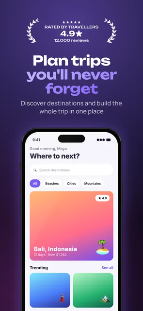 App Store screenshot 1 designed with Appshots